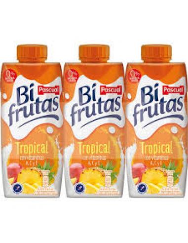 ZUMO BIFRUT 3X330ML TROPICAL