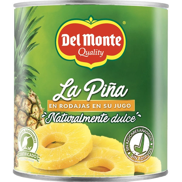 OF-PIÑA NATURAL DELMONTE RODAJA 825G