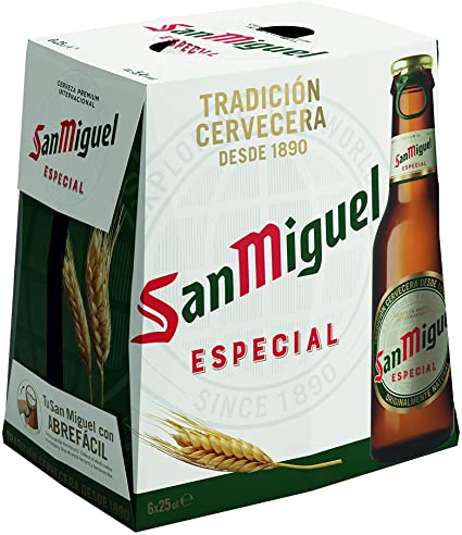 CERVEZA BOTELLA P6X25CL SAN MIGUEL