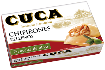 CHIPIRON RELLENO  ACEITE OLIVA CUCA 115G OL120