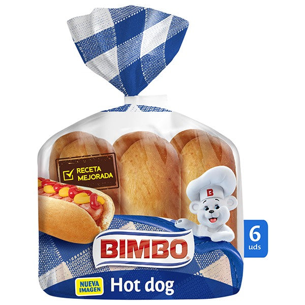 BIMBO HOT DOG  6U