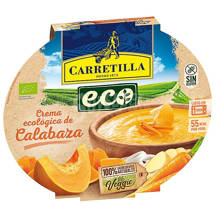 CARRETILLA CREMA CALABAZA 350G