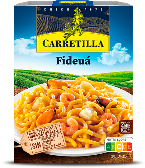 CARRETILLA FIDEUA 250G.