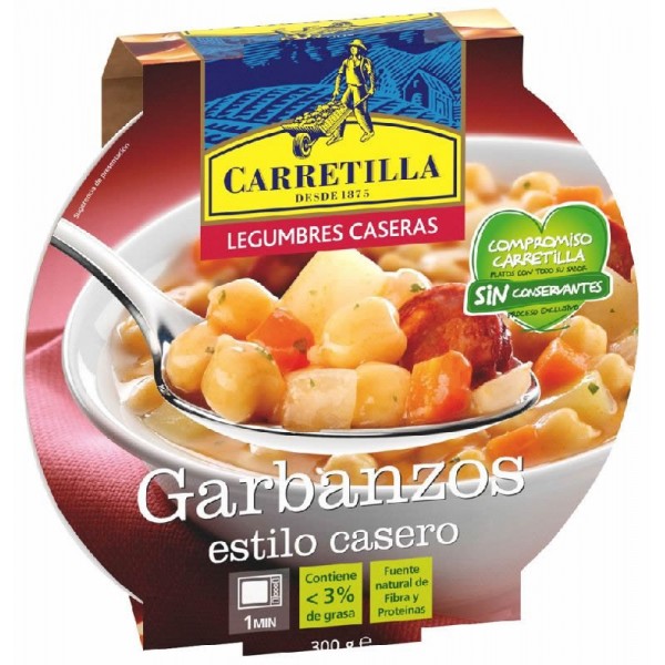 CARRETILLA GARBANZOS CASEROS 300G