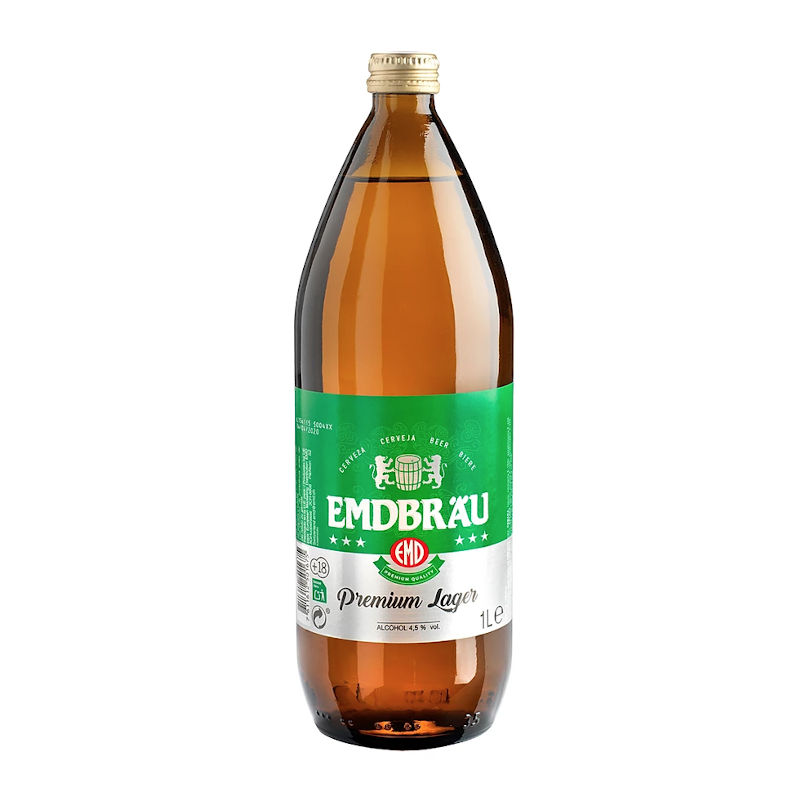 CERVEZA BOTELLA 1L EMDBRAU